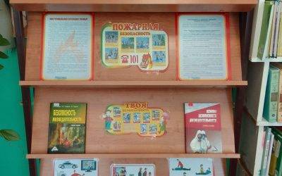 Выставка-призыв «Знать об этом должен каждый, безопасность – это важно!»